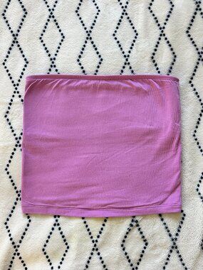 pink mauve ribbed top